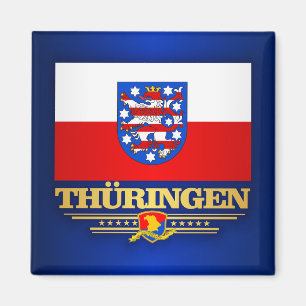 Imã Bandeira de Thuringen (Thuringia)