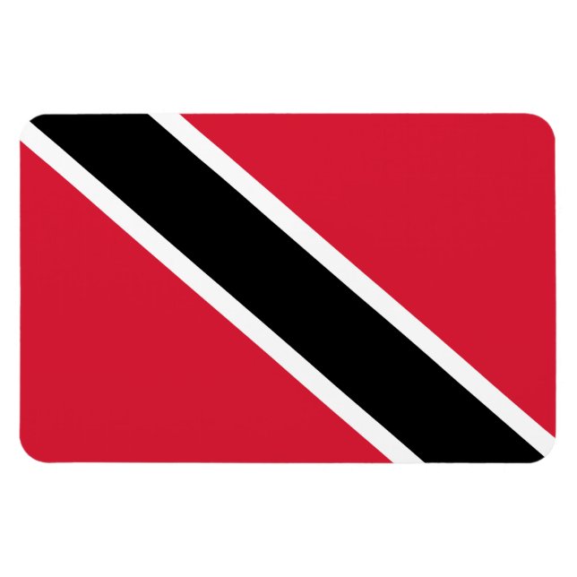 Ímã Bandeira de Trinidad e Tobago (Horizontal)