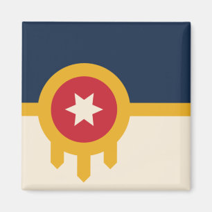 Imã Bandeira de Tulsa (Oklahoma)