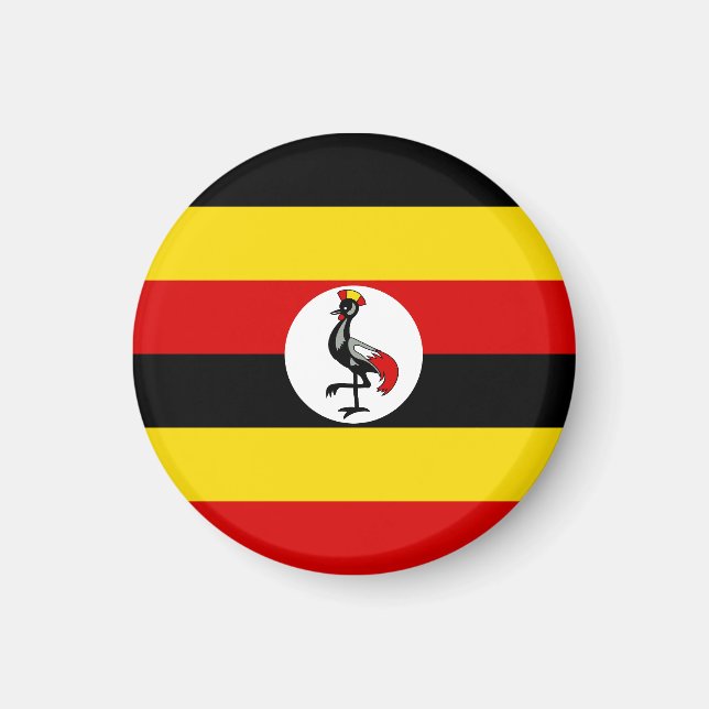 Imã Bandeira de Uganda (Frente)