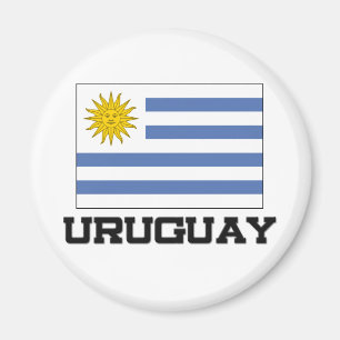Imã Bandeira de Uruguai