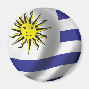 Imã Bandeira de Uruguai