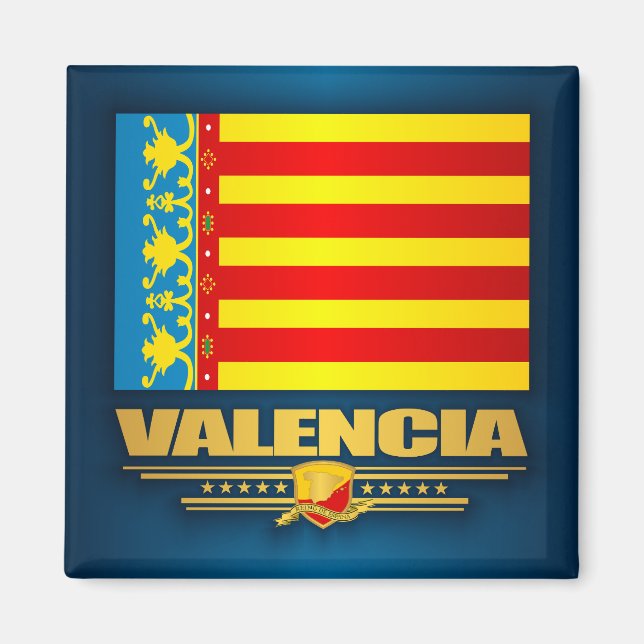 Imã Bandeira de Valência (Frente)