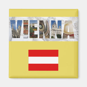 Imã Bandeira de Viena Áustria