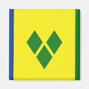 Imã Bandeira de Vincent de santo