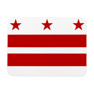 Ímã bandeira de Washington DC