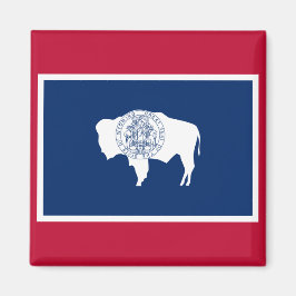 Imã Bandeira de Wyoming