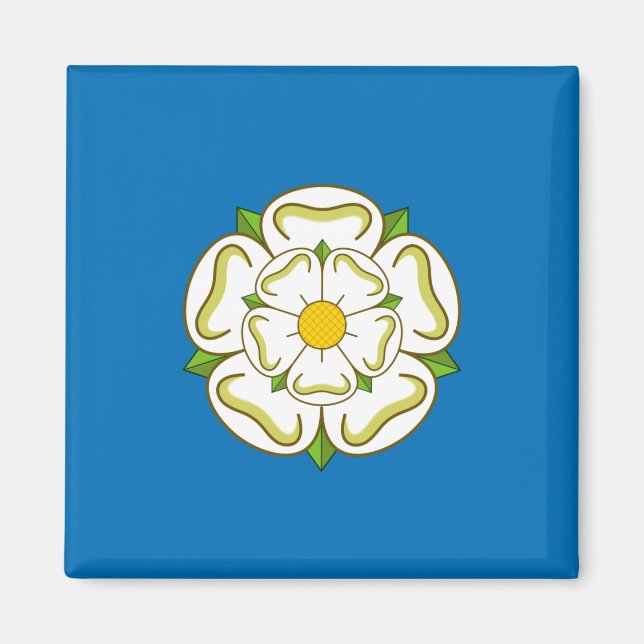 Imã Bandeira de Yorkshire (condado de Inglês) (Frente)