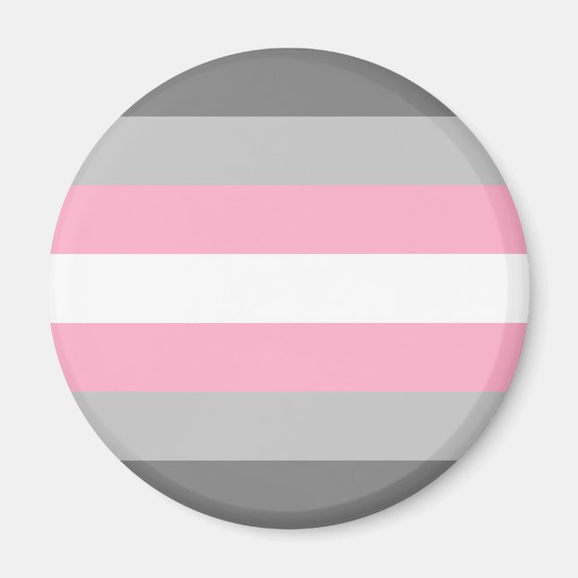 Imã Bandeira Demigirl LGBT (Frente)
