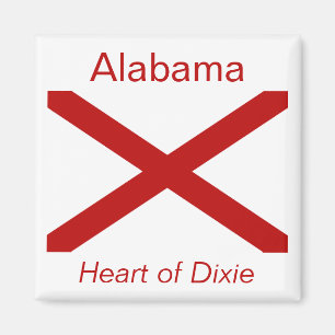 Imã Bandeira do Alabama