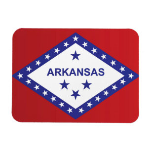Ímã Bandeira do Arkansas, EUA