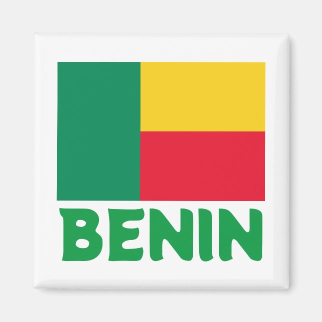 Imã Bandeira do Benim (Frente)