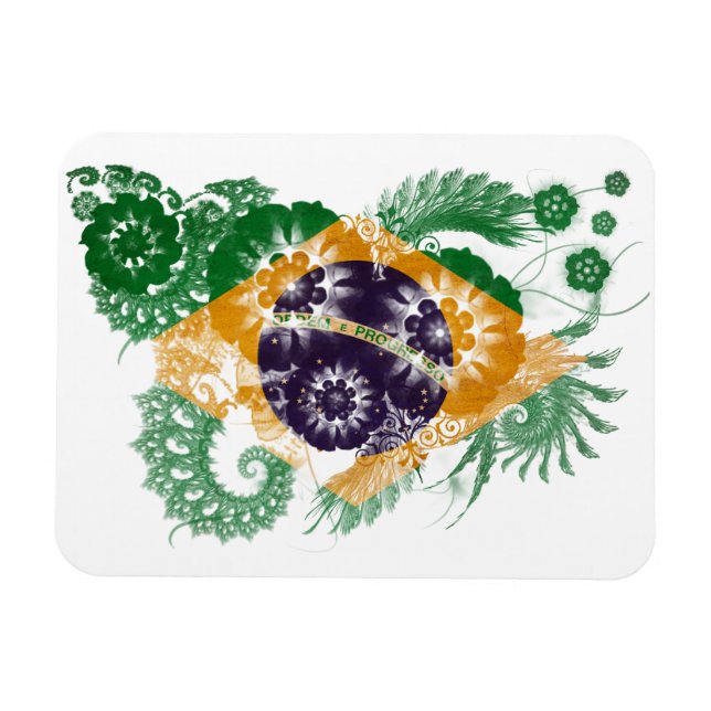 Ímã Bandeira do Brasil (Horizontal)