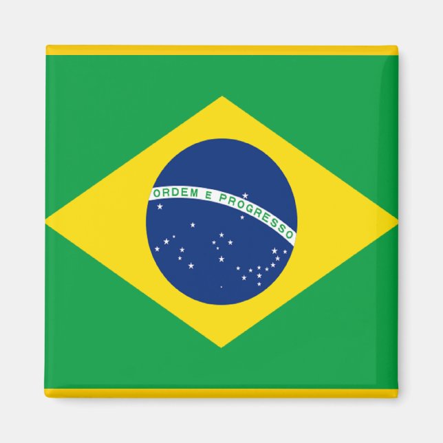 Imã Bandeira do Brasil (Frente)