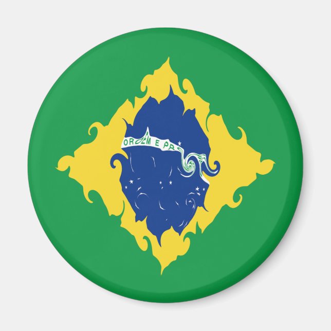 Imã Bandeira do Brasil (Frente)