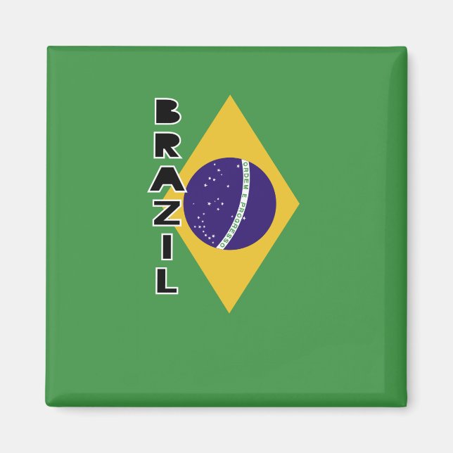 Imã Bandeira do Brasil (Frente)
