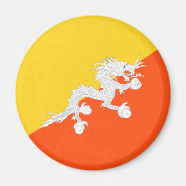 Imã Bandeira do Butão (Butão) (Dragão Thunder)