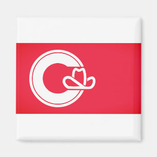 Imã Bandeira do Calgary, CANADÁ