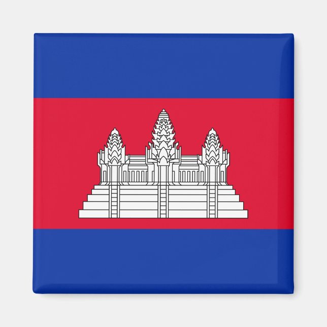 Imã Bandeira do Camboja (Frente)