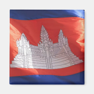 Imã bandeira do Camboja wat