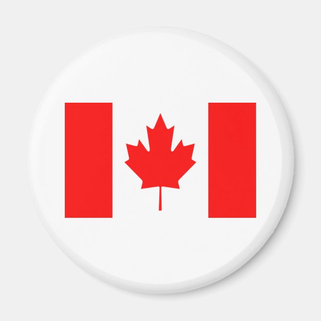 Imã Bandeira do Canadá (Frente)
