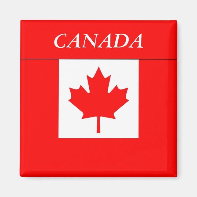 Imã Bandeira do Canadá (Frente)