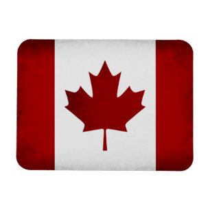 Ímã Bandeira do canadense do Grunge