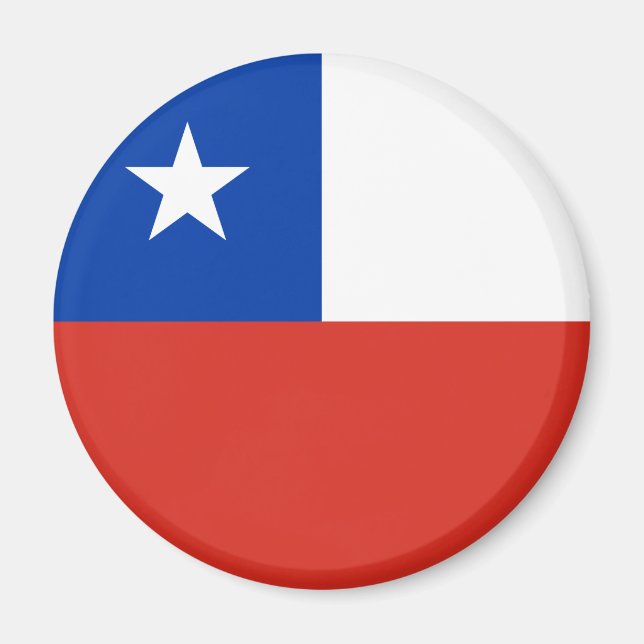 Imã Bandeira do Chile (Frente)