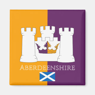 Imã Bandeira do condado de Aberdeenshire, Escócia