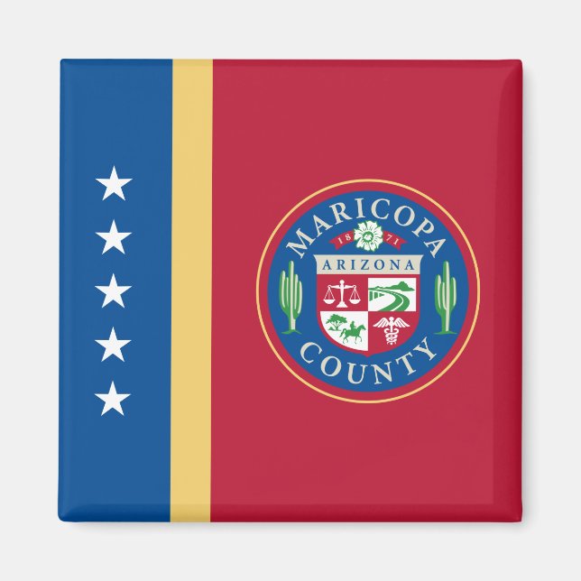 Imã Bandeira do condado de Maricopa (Arizona) (Frente)