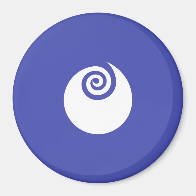 Imã Bandeira do Distrito de Ibaraki, Japão (Frente)