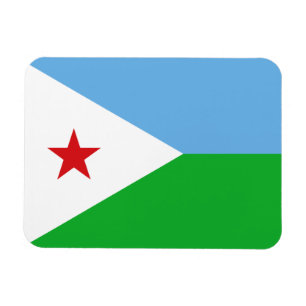Ímã Bandeira do Djibuti