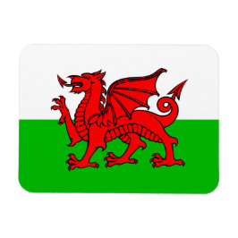 Ímã Bandeira do Dragão Vermelho Galês