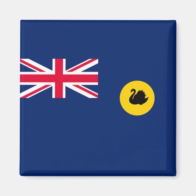 Imã Bandeira do Estado da Austrália Ocidental (Frente)