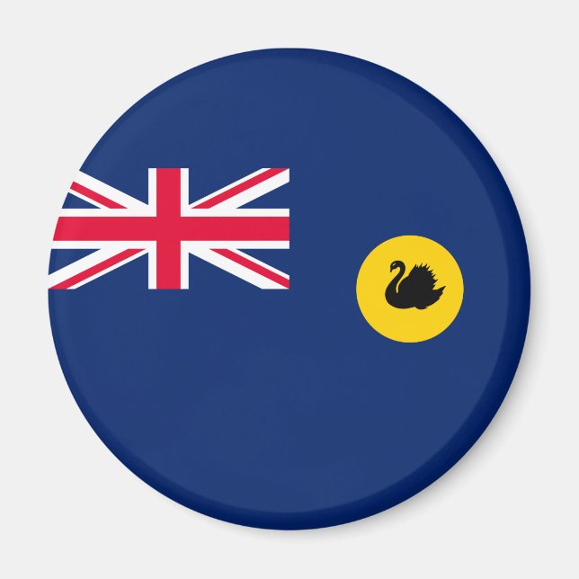 Imã Bandeira do Estado da Austrália Ocidental (Frente)