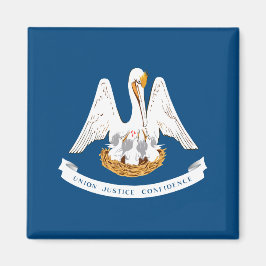 Imã Bandeira do Estado da Louisiana