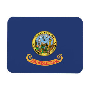 Ímã Bandeira do Estado de Idaho, EUA