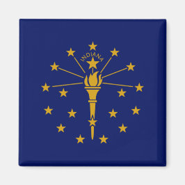 Imã Bandeira do Estado de Indiana