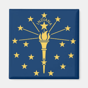 Imã Bandeira do estado de Indiana