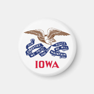 Imã Bandeira do Estado de Iowa