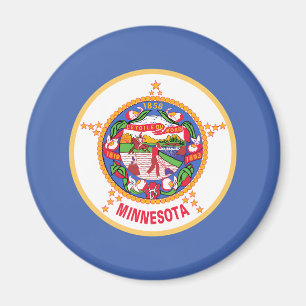 Imã Bandeira do estado de Minnesota