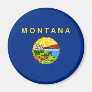 Imã Bandeira do Estado de Montana