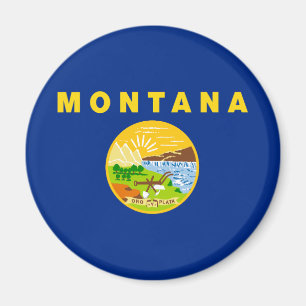Imã Bandeira do Estado de Montana