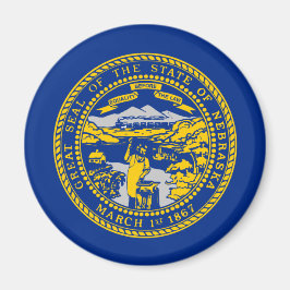 Imã Bandeira do Estado de Nebraska