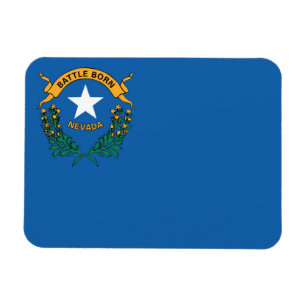 Ímã Bandeira do Estado de Nevada, EUA