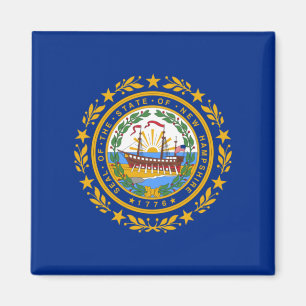 Imã Bandeira do Estado de New Hampshire
