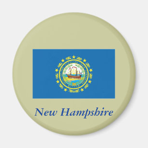 Imã Bandeira do estado de New Hampshire