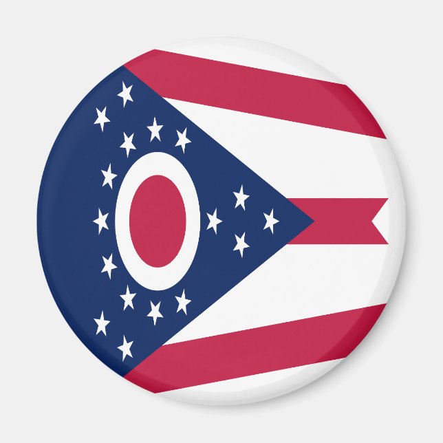 Imã Bandeira do Estado de Ohio (Frente)
