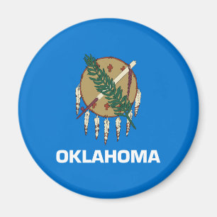 Imã Bandeira do estado de Oklahoma