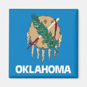 Imã Bandeira do estado de Oklahoma